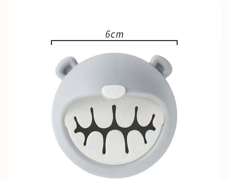 Bear-Shaped Wall Towel Holder Clip