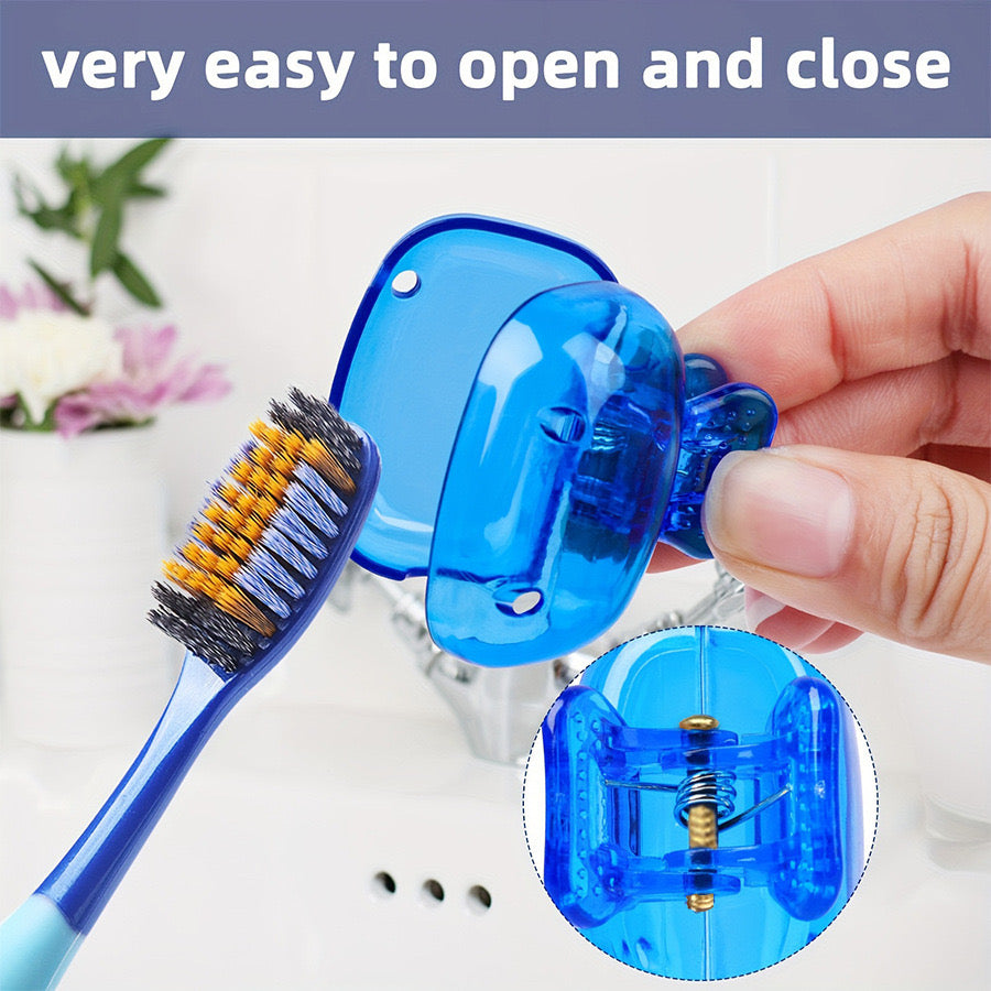 Portable Toothbrush Head Covers- Hygienic & Protective