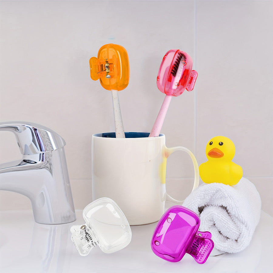 Portable Toothbrush Head Covers- Hygienic & Protective