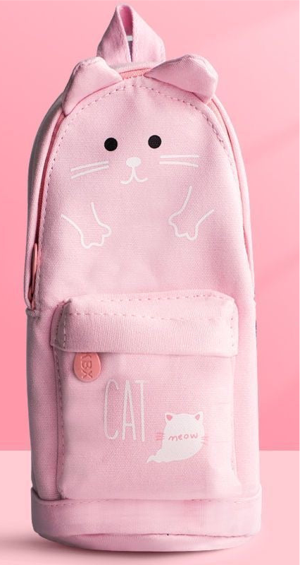 Blue Cat Pencil Case