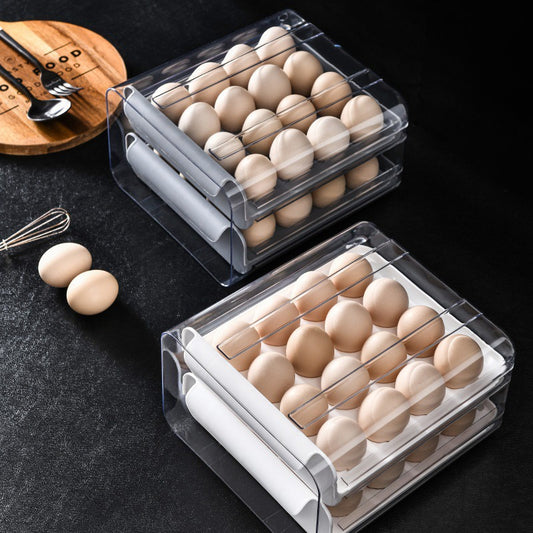 Two Layers Stackable Egg Dispenser