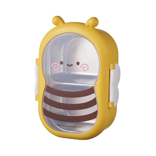 Happy Bee Kids' Stainless Steel Bento Lunch Box