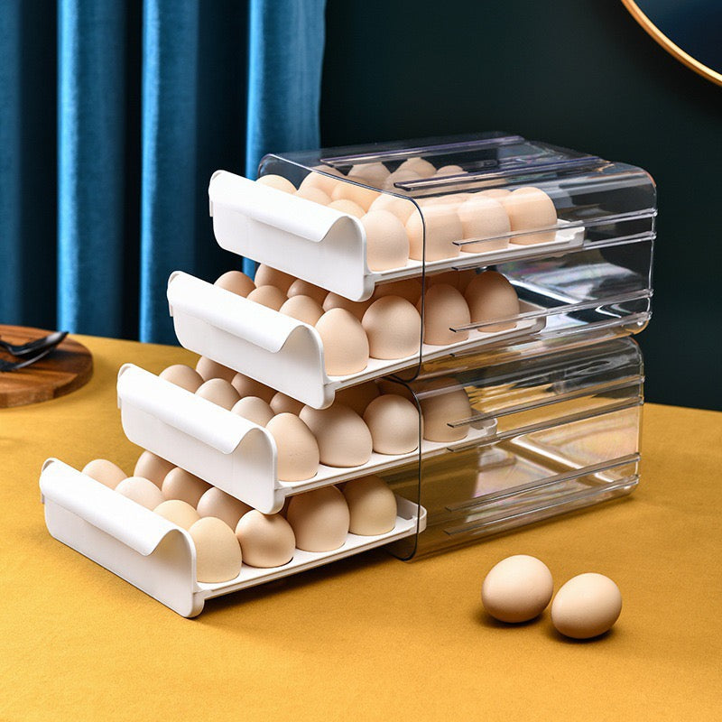 Two Layers Stackable Egg Dispenser