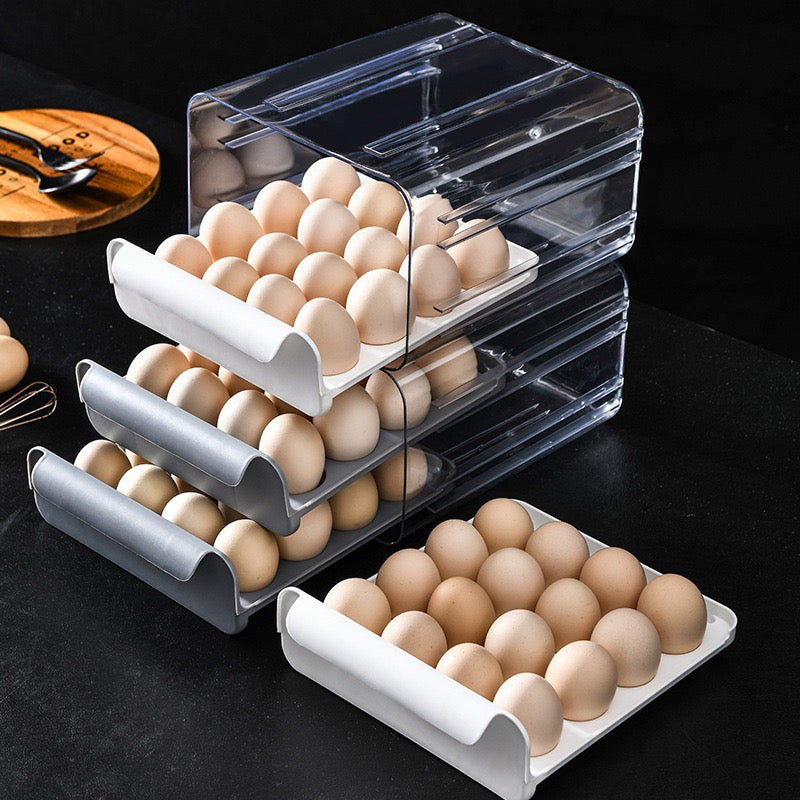Two Layers Stackable Egg Dispenser