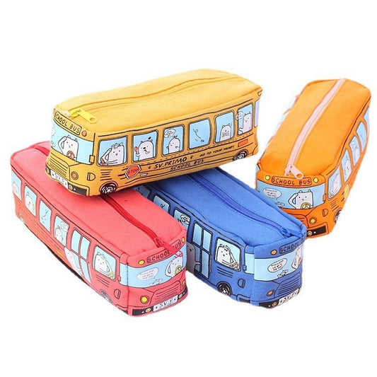 Adorable School Bus Pencil Case