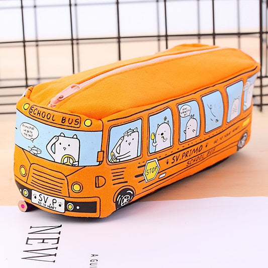 Adorable School Bus Pencil Case
