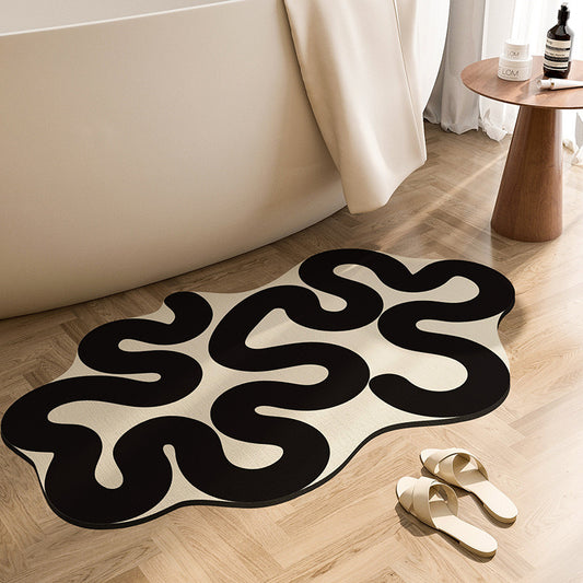 Modern Wavy Mat