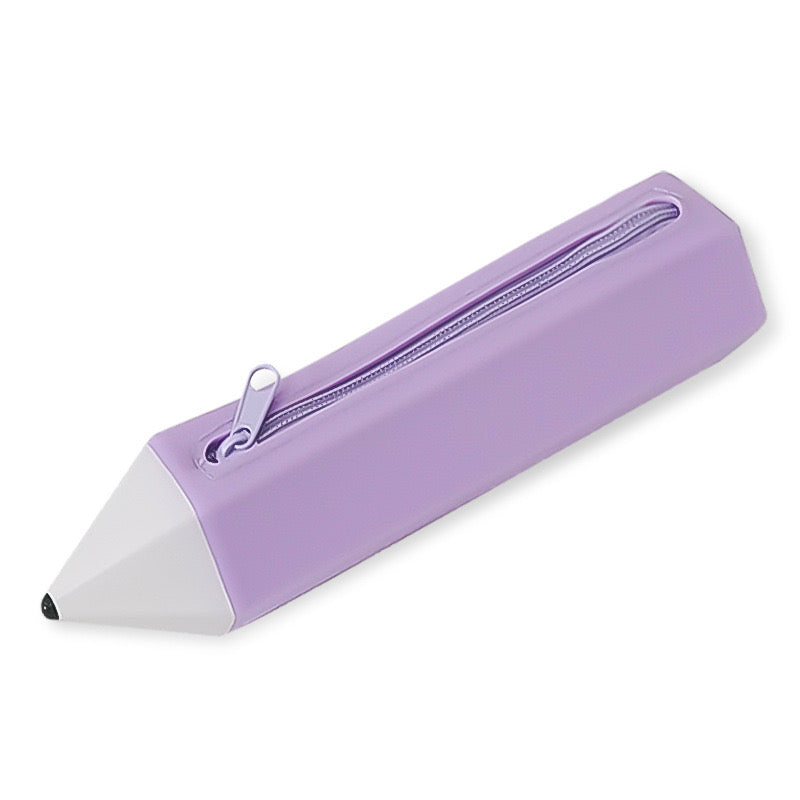 Fun & Functional Silicone Pencil Cases - Shaped Like Giant Pencils