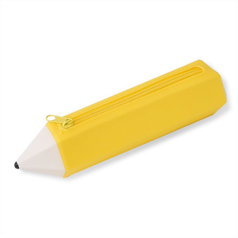 Fun & Functional Silicone Pencil Cases - Shaped Like Giant Pencils