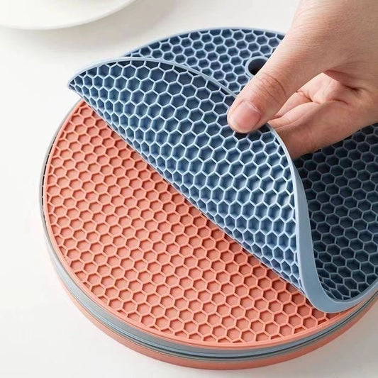 Honeycomb Silicone Heat Resistant Mat / Trivet
