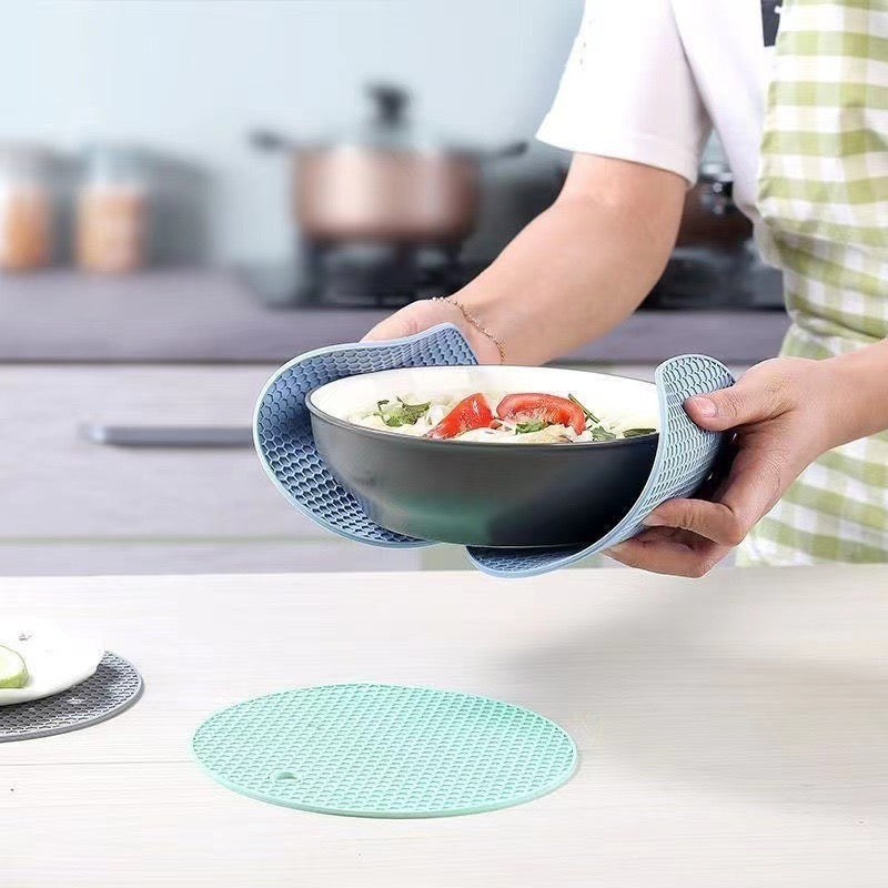 Honeycomb Silicone Heat Resistant Mat / Trivet